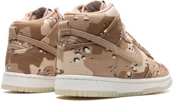 Nike Dunk high-top sneakers Beige