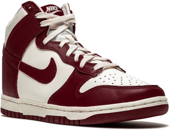 Nike Dunk high-top sneakers Rood