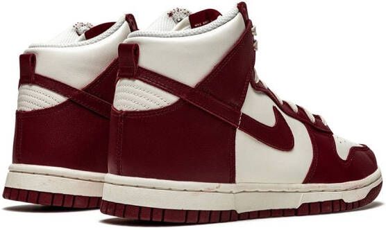 Nike Dunk high-top sneakers Rood