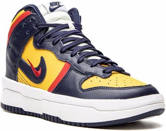 Nike "Dunk High Up Michigan sneakers" Geel