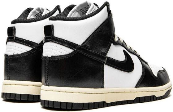 Nike "Dunk High Vintage Black sneakers" Wit