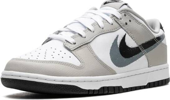 Nike "Dunk Low 3D Swoosh sneakers" Wit