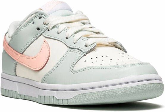 Nike "Dunk Low Barely Green sneakers " Wit