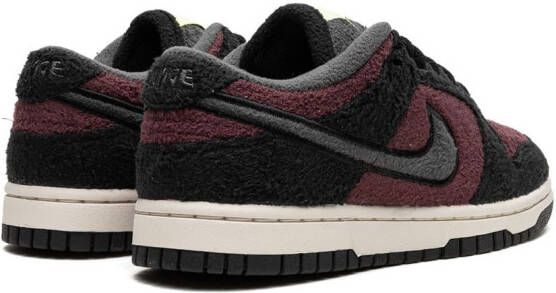 Nike Dunk Low "Fleece Pack Burgundy Crush" sneakers Zwart