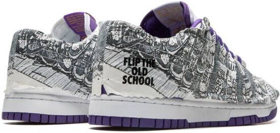 Nike Dunk Low 'Flip The Old School' sneakers Grijs