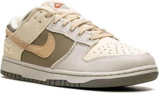 Nike Dunk Low "Light Bone Armory Blue" sneakers Beige