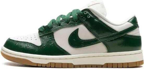 Nike Dunk Low LX "Gorge Green Ostrich" sneakers Wit