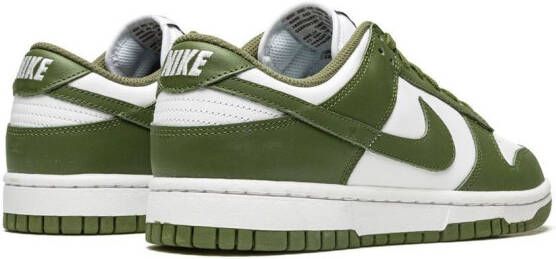 Nike Dunk Low "Medium Olive" sneakers Wit