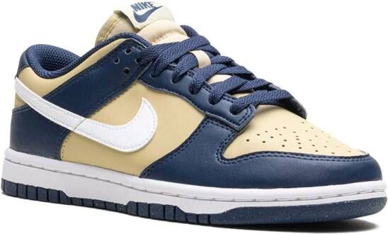 Nike Dunk Low Next Nature "Midnight Navy Gold" sneakers Beige