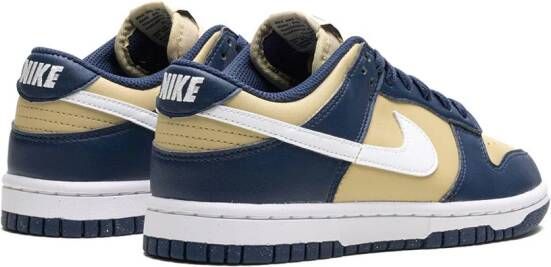 Nike Dunk Low Next Nature "Midnight Navy Gold" sneakers Beige