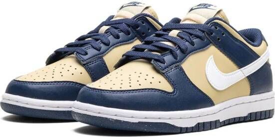 Nike Dunk Low Next Nature "Midnight Navy Gold" sneakers Beige