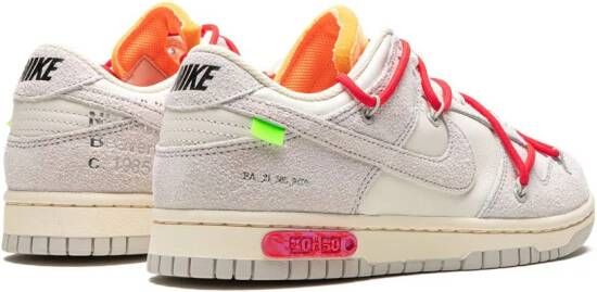 Nike Dunk Low "Off-White Lot 40" sneakers Wit