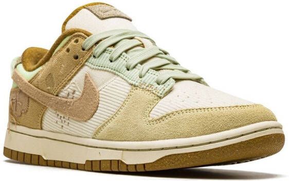 Nike Dunk low-top sneakers Geel