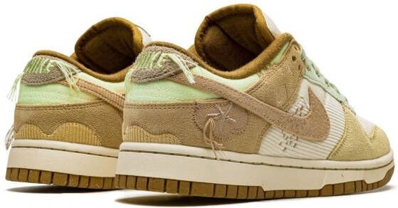 Nike Dunk low-top sneakers Geel