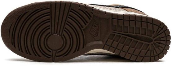 Nike "Dunk Low Premium CO.JP Brown Snakeskin sneakers" Bruin