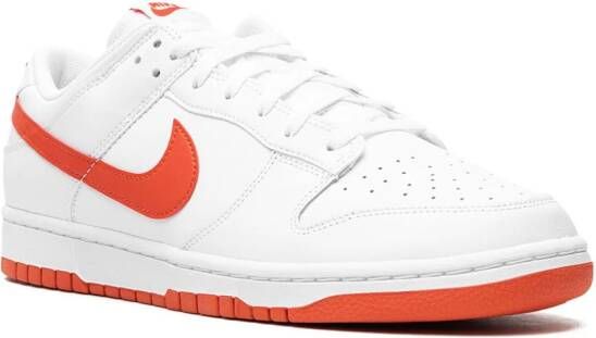 Nike Dunk Low Retro leren sneakers Wit