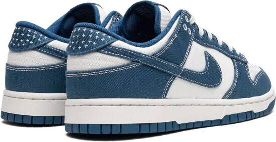 Nike "Dunk Low Shashiko Industrial Blue sneakers" Blauw