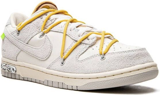 Nike X Off-White Dunk Low sneakers Beige
