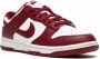 Nike Vintage-geïnspireerde Dunk Low Bordeaux Sneakers voor vrouwen Rood Dames - Thumbnail 8