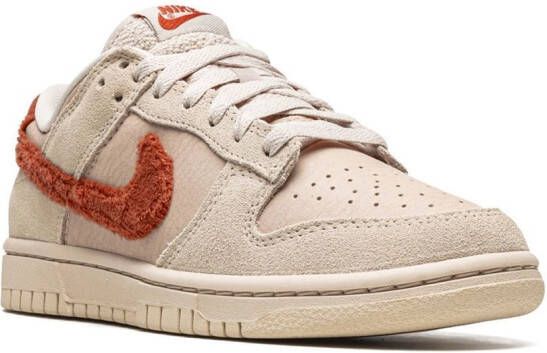 Nike "Dunk Low Terry Swoosh sneakers " Beige