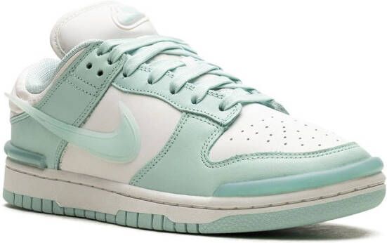 Nike "Dunk Low Twist Jade Ice sneakers" Wit