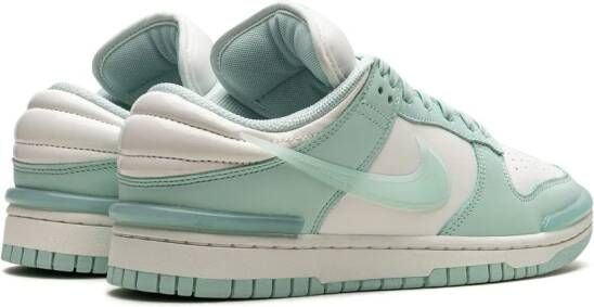 Nike "Dunk Low Twist Jade Ice sneakers" Wit