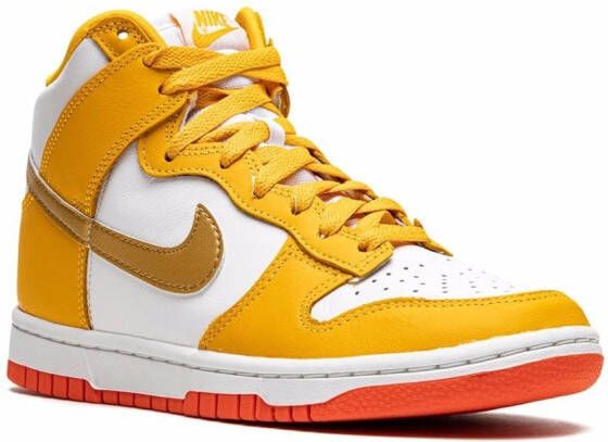 Nike "Dunk Low University Gold sneakers" Geel