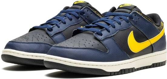 Nike Dunk Low Vintage "Michigan" sneakers Blauw