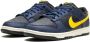 Nike Dunk Low Vintage "Michigan" sneakers Blauw - Thumbnail 5