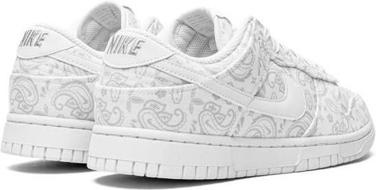 Nike Dunk Low 'White Paisley' sneakers Wit