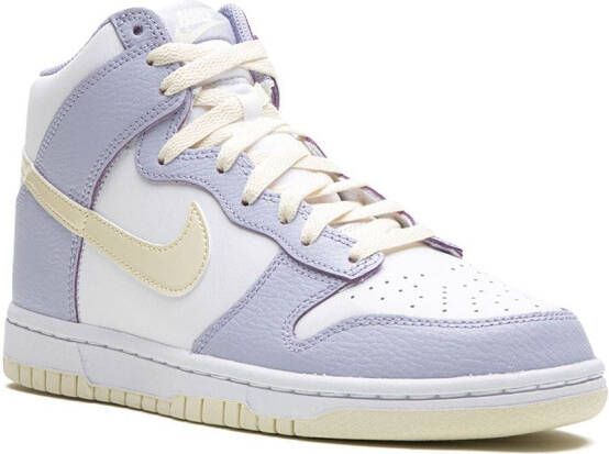 Nike "Dunk Oxygen Purple high-top sneakers" Wit