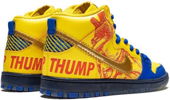 Nike Dunk Pro SB high-top sneakers Geel