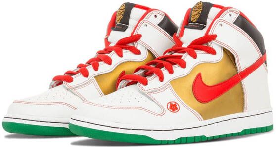 Nike Dunk Pro SB high-top sneakers Wit