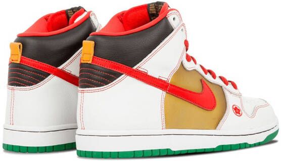 Nike Dunk Pro SB high-top sneakers Wit