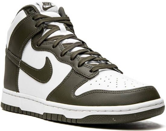 Nike Dunk Retro high-top sneakers Wit