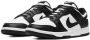 Nike Dunk Nike Dunk Retro low top sneakers rubber leer Stof 12.5 Zwart - Thumbnail 2