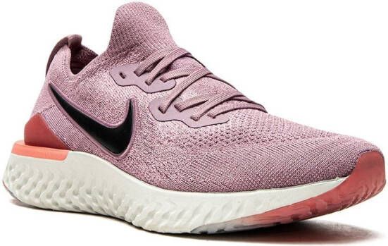 Nike Epic React Flyknit 2 sneakers Roze