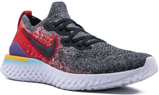 Nike Epic React Flyknit 2 sneakers Zwart