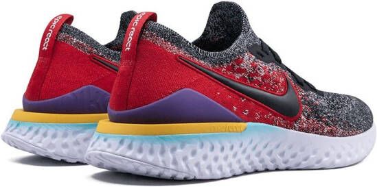 Nike Epic React Flyknit 2 sneakers Zwart