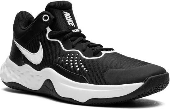 Nike "Fly.By Mid 3 Black White sneakers" Zwart