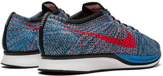 Nike Flyknit Racer sneakers Blauw