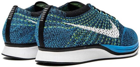 Nike Flyknit Racer sneakers Blauw