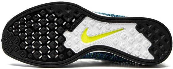 Nike Flyknit Racer sneakers Blauw