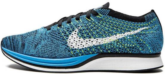 Nike Flyknit Racer sneakers Blauw