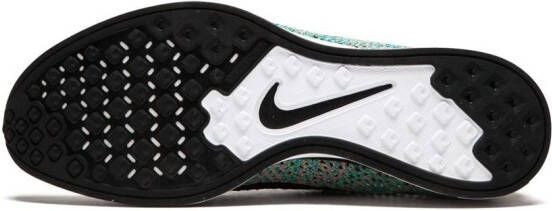 Nike Flyknit Racer sneakers Groen