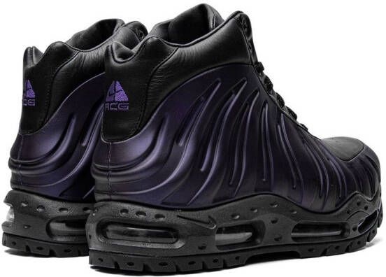 Nike Foamposite veterlaarzen Zwart