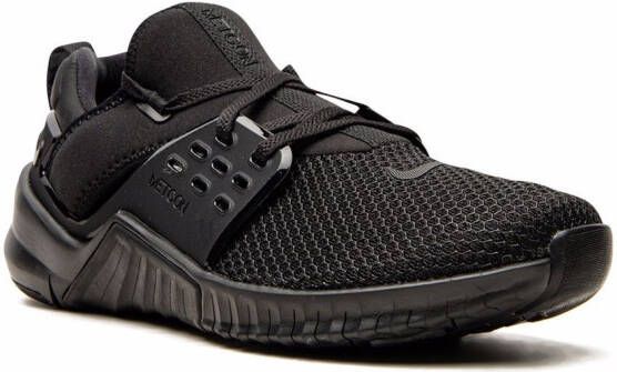 Nike "Free Metcon 2 Triple Black sneakers" Zwart
