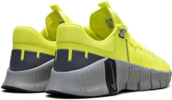 Nike Free Metcon 5 "Volt Wolf Grey" sneakers Groen