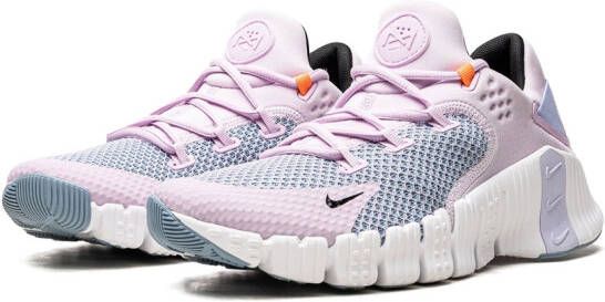 Nike Free Metcon Flyknit 4 low-top sneakers Roze