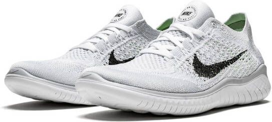 Nike Free Rn Flyknit 2018 sneakers Wit